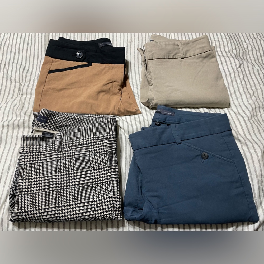 Limited Brand Dress Slacks Skinny Ankle Size 8R